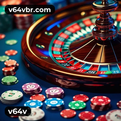 v64v App bonus area with promotional offers and PIX support