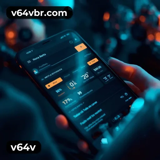 v64v App slots lobby optimized for mobile casino players